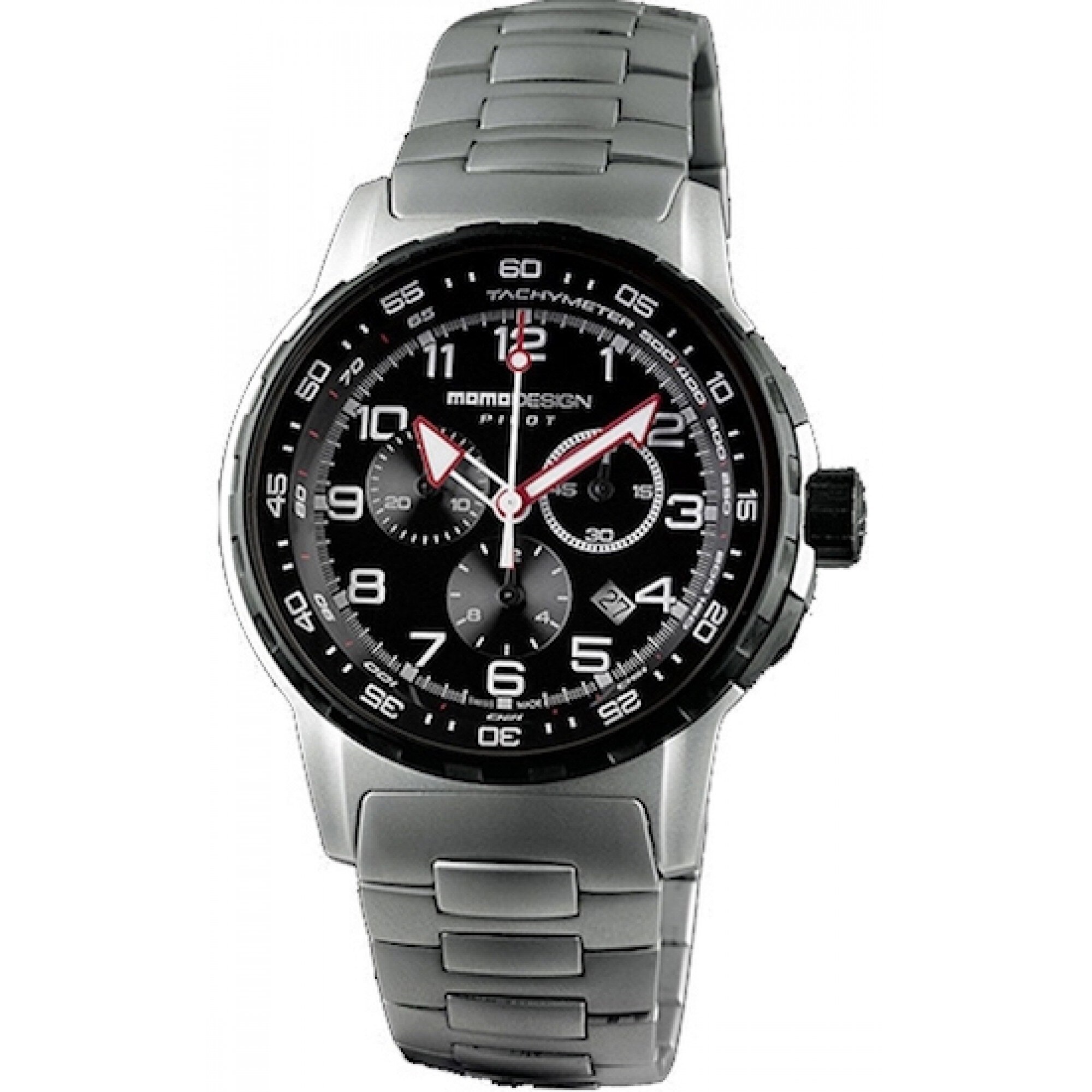 Ceas Barbati MOMO DESIGN ModelPILOT PRO CHRONO QUARZO MD2164SS-40