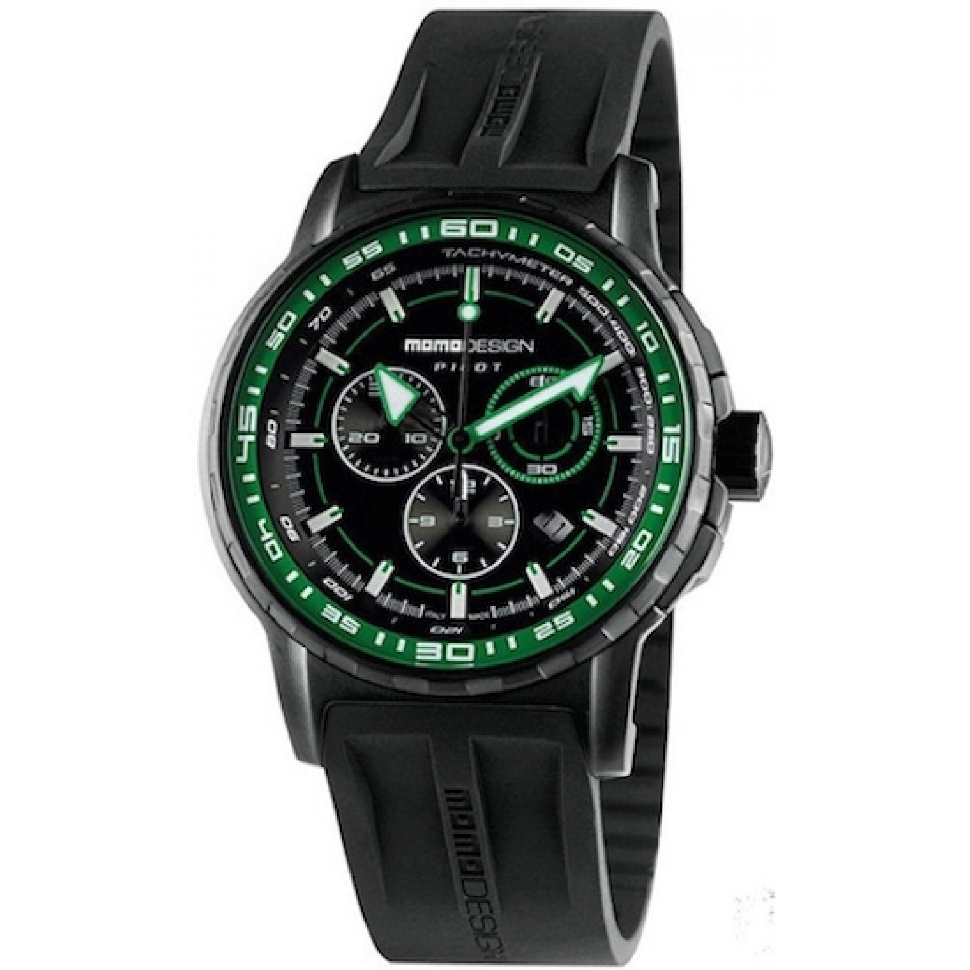 Ceas Barbati MOMO DESIGN Model PILOT PRO CHRONO QUARZO MD2164BK-31