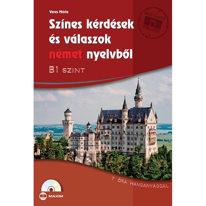 Színes kérdések és válaszok német nyelvből – B1 szint (CD melléklettel)