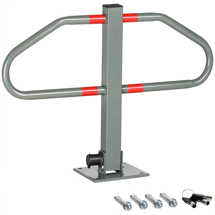 Bariera parcare, Tip arc, inclusiv cheie si suport