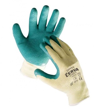 Manusi de lucru Cerva Dipper 9, latex, marimea M Manusi de lucru Cerva Dipper 9, latex, marimea M