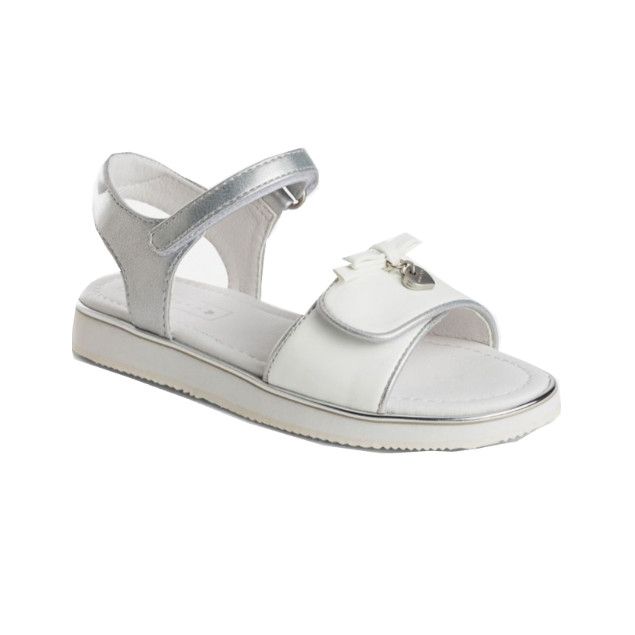 Sandale cu fundita, fete, Mayoral, Alb, marime 31