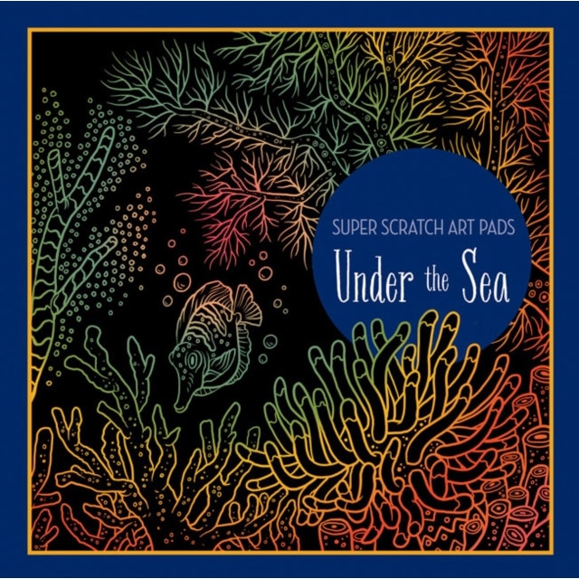 Super Scratch Art Pads Under the Sea de Sterling Children'S