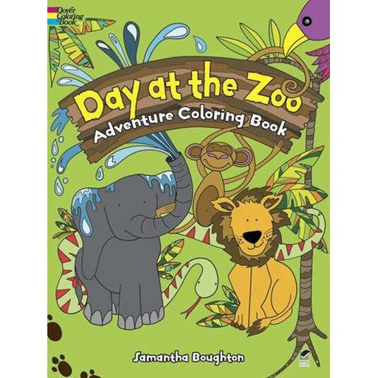 Day at the Zoo Adventure Coloring Book de Samantha Boughton
