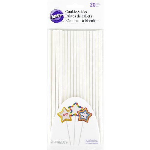 Set Betisoare LolliPops, Wilton CakePops - L20cm x 20 buc