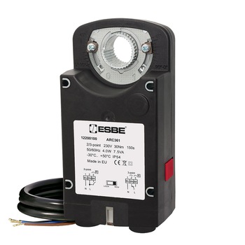 Servomotor rotativ, Esbe, ARC369 24V, semnal control 0-10V/4-20mA, 30Nm, cu kit montaj DN20-150 Servomotor rotativ, Esbe, ARC369 24V, semnal control 0-10V/4-20mA, 30Nm, cu kit montaj DN20-150