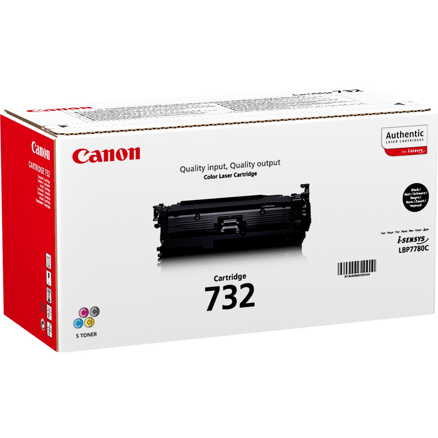 Cartus toner CRG-732BK negru Canon original 6100 pagini
