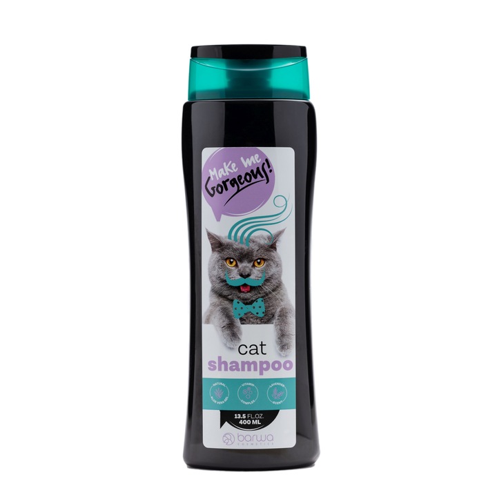 Sampon vegan pentru pisici Make Me Gorgeous! Barwa 400 ml