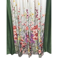 set draperie 250x245cm bicolora verde cu imprimeu floral by liz line - dp9425 imagen 39_0_
0