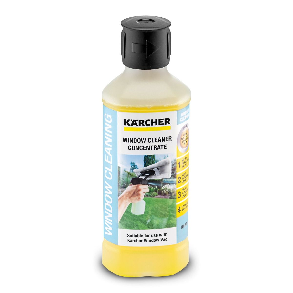 Solutie curatat geamuri RM503 Karcher, 500 ML