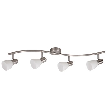 Plafoniera Soma , Rabalux , 4x40w , finisaj crom mat, FST6304 Plafoniera Soma , Rabalux , 4x40w , finisaj crom mat, FST6304