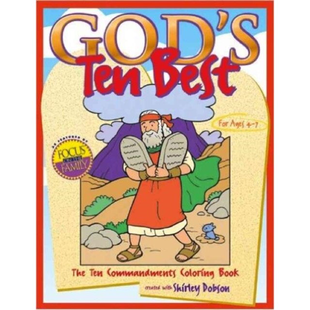 God's Ten Best Coloring Book de Gospel Light