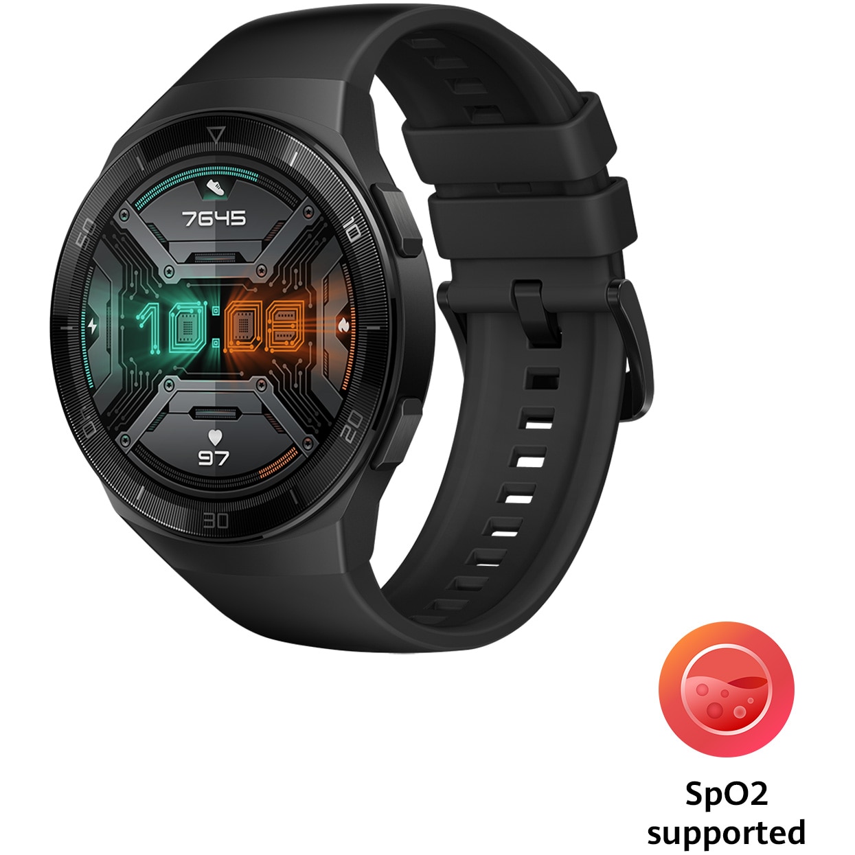 Huawei Watch GT 2e, 46mm, Graphite Black Cod produs: 55032656