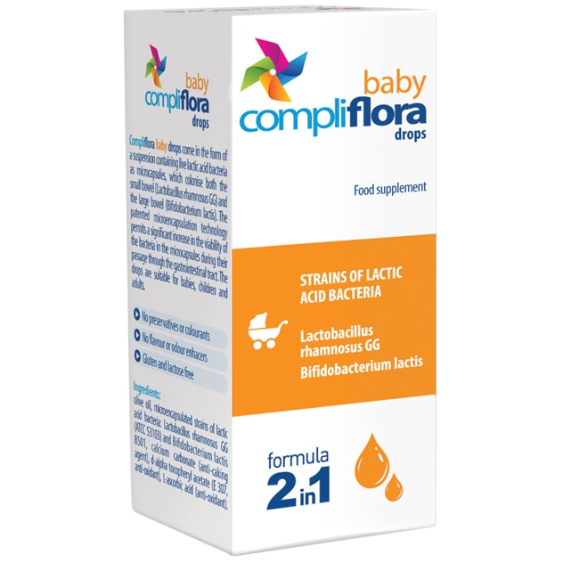 Supliment alimentar Compliflora baby picaturi Pamex, 5 ml