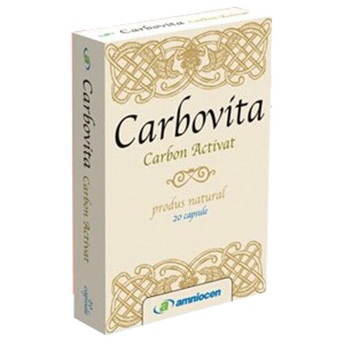 Supliment alimentar Carbovita, 20 capsule