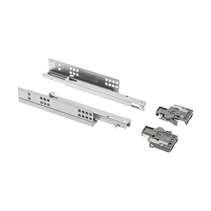 Glisiera tip Tandem sub sertar 300mm cu amortizare si extragere partiala