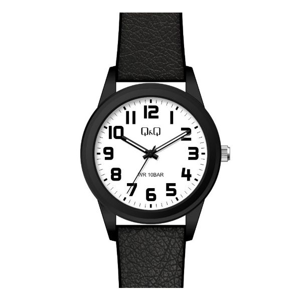 Ceas copii Q&Q VS12J802Y WR100m, Leather, WR 100m