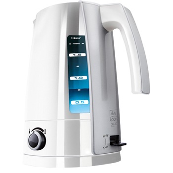 Fierbator Melitta Look® Aqua Vario®, 2400W, 1.7l, Alb Fierbator Melitta Look® Aqua Vario®, 2400W, 1.7l, Alb