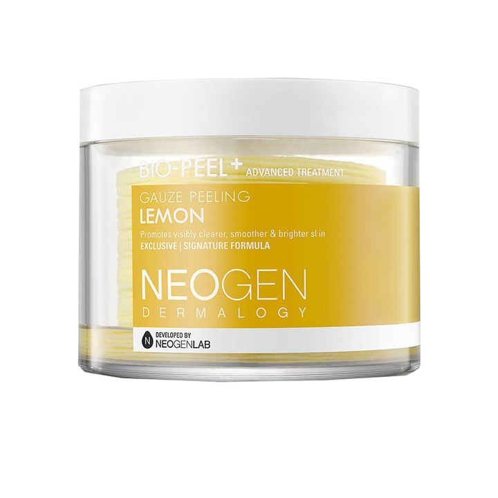 Gomaj pentru fata, Neogen, bio peel lemon, 30 dischete