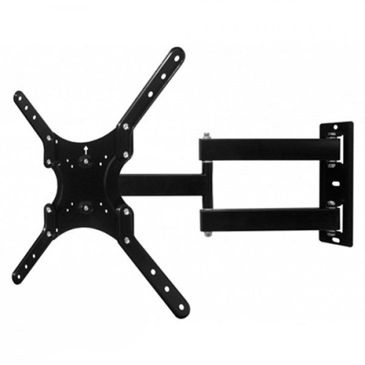 Стойка за телевизор за стена Home Design HDL-117B-2 14"-55", Черна
