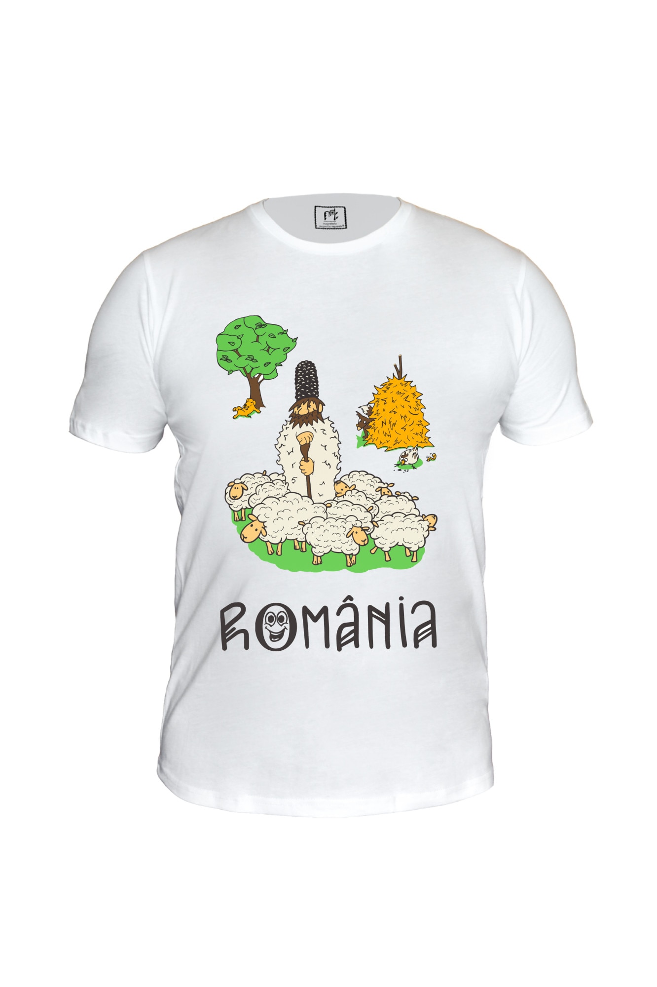 Tricou Unisex Ciobanas la stana
