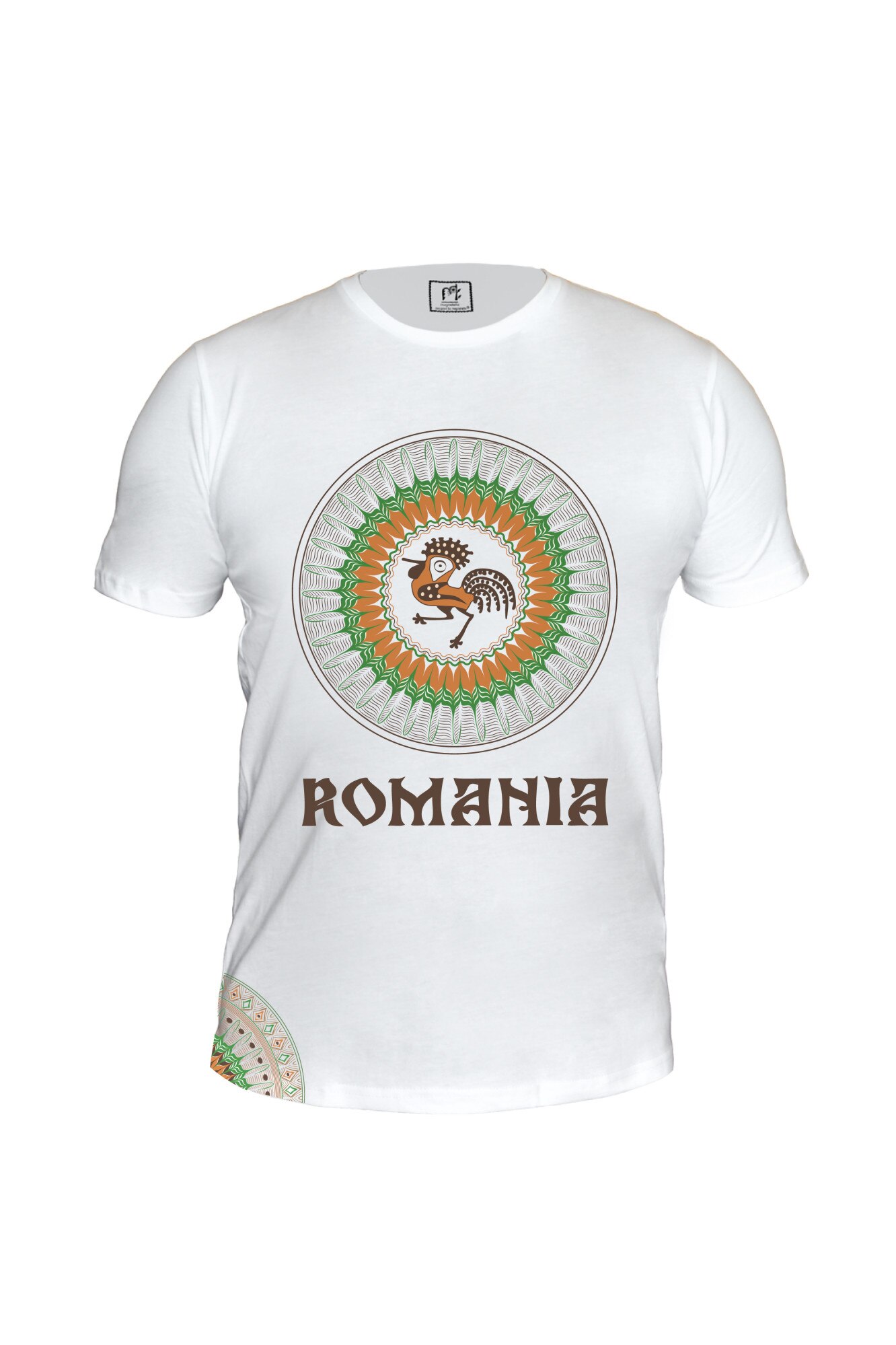 Tricou Unisex Horezu, Alb