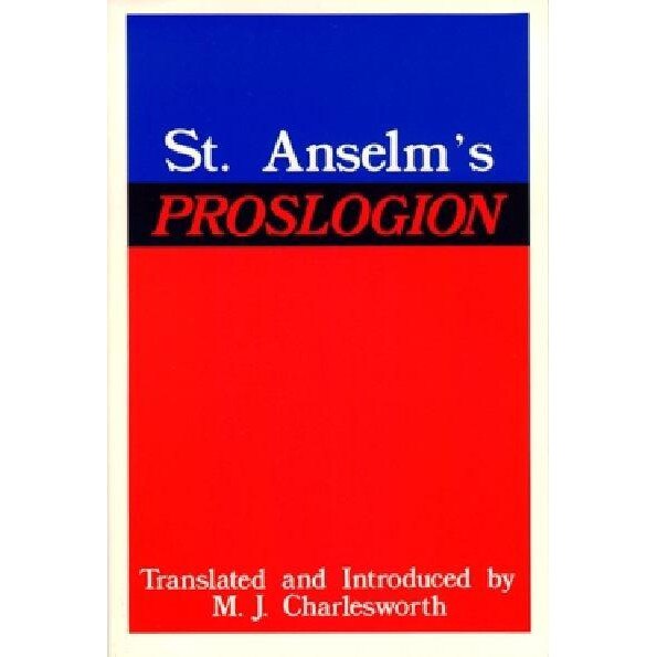 St. Anselm's Proslogion de M. J. Charlesworth