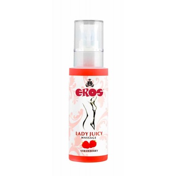 Ulei de masaj Eros Lady Juicy Capsuni 125 ml Ulei de masaj Eros Lady Juicy Capsuni 125 ml