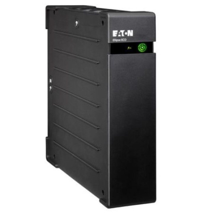 UPS Eaton, Online, Tower/rack, 1500 W, fara AVR, IEC x 8, display LCD, back-up 11 - 20 min. "9PX1500IRT2U" (timbru verde