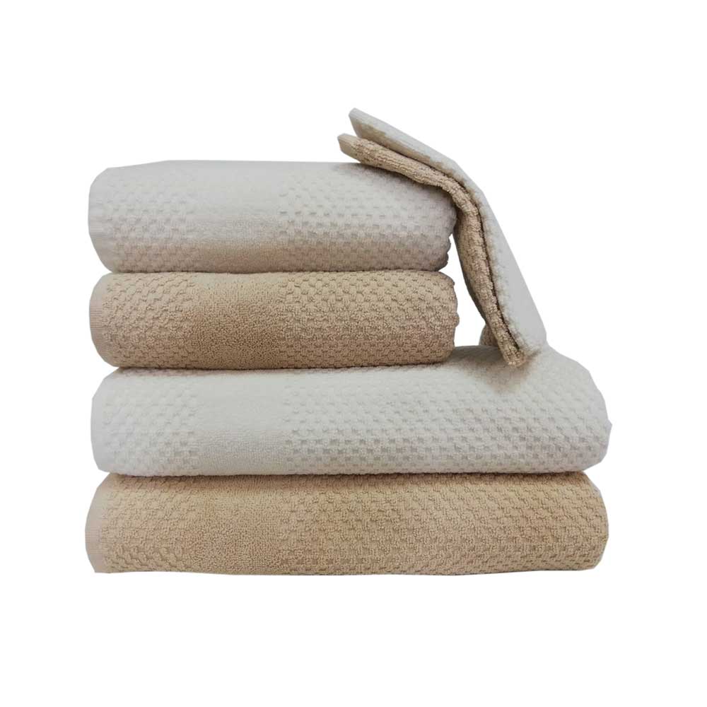 mustard Repellent Anyone Set 4 prosoape bumbac jacquard, 2*50x90 cm/ 2*70x140 cm + 2 manusi baie, 500 GR, crem/bej - eMAG.ro mustard Repellent Anyone Set 4 prosoape bumbac jacquard, 2*50x90 cm/ 2*70x140 cm + 2 manusi baie, 500 GR, crem/bej - eMAG.ro