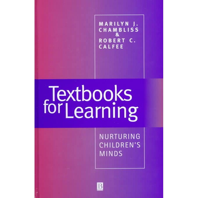 Textbooks for Learning de Marilynn Chambliss