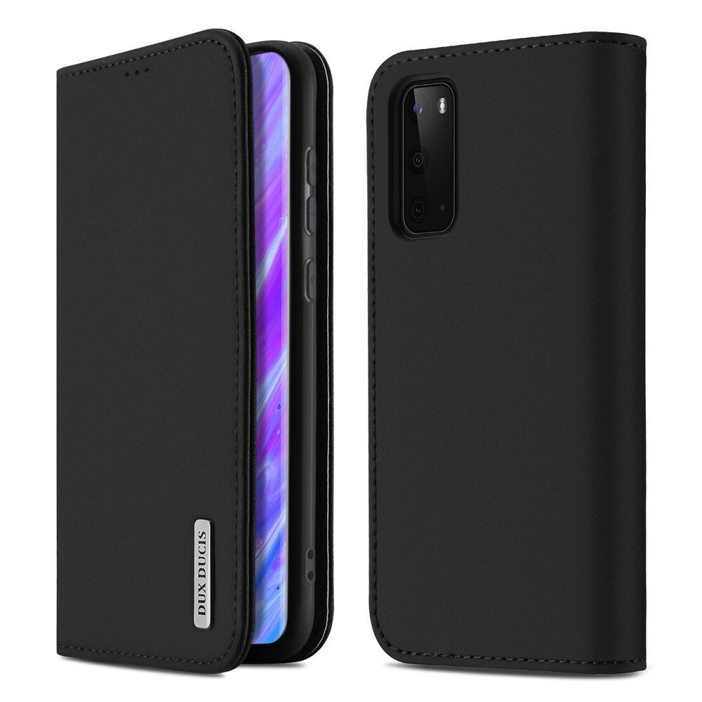 Husa Carte Dux Ducis Wish (Piele Naturala) pentru Samsung Galaxy S20 (6.2