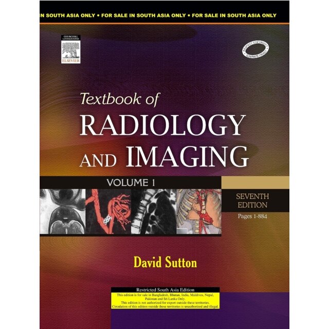 Textbook of Radiology and Imaging - 2 vol set IND reprint de David Sutton