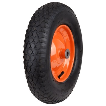 Roata Roaba Pneumatica cu Janta Metalica CF EvoTools, 4.00-8 Roata Roaba Pneumatica cu Janta Metalica CF EvoTools, 4.00-8