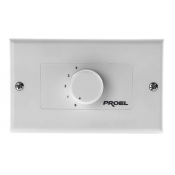 Potentiometru cu 5 trepte, maxim30W Proel TRV30B Potentiometru cu 5 trepte, maxim30W Proel TRV30B