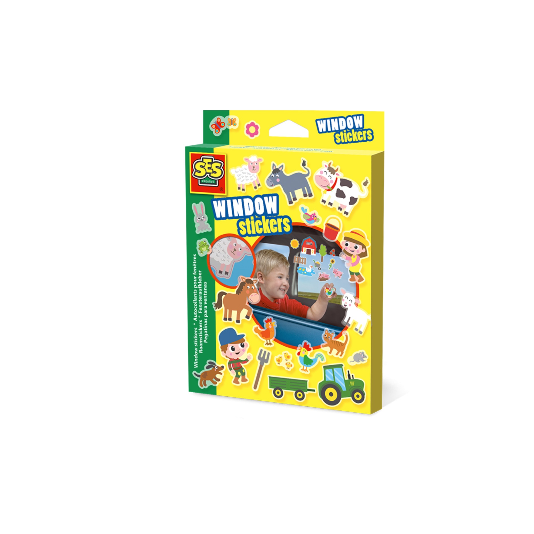 Set de artizanat SES Creative Abtilduri fereastra ferma