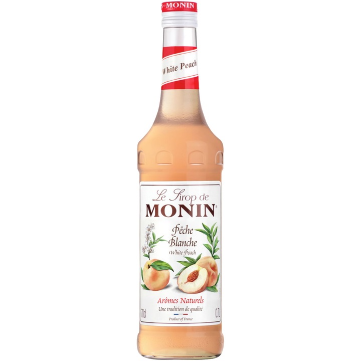Sirop Monin White Peach, 0.7l