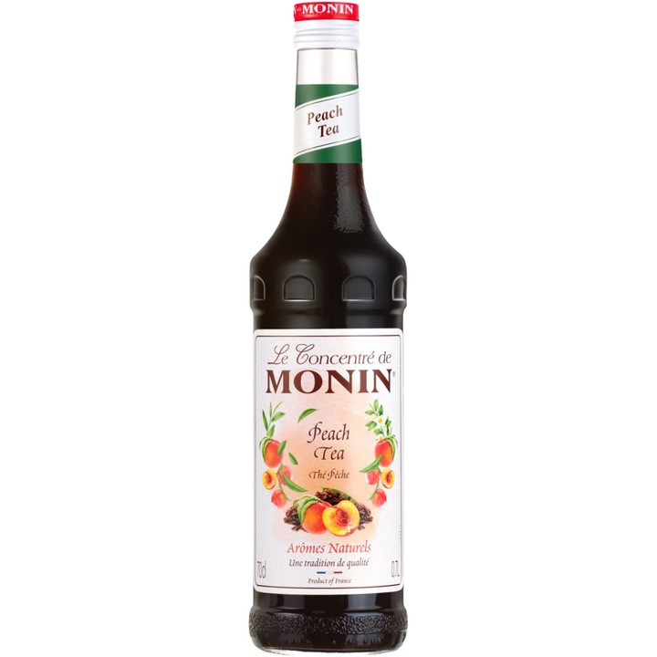 Sirop Monin Peach Tea, 0.7l