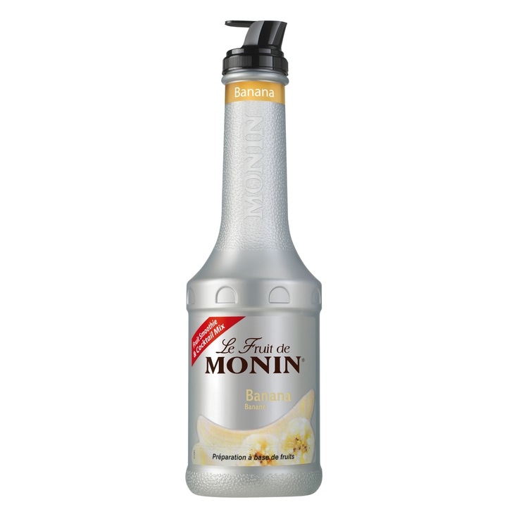 MONIN Banán püré mix, 1000 ml
