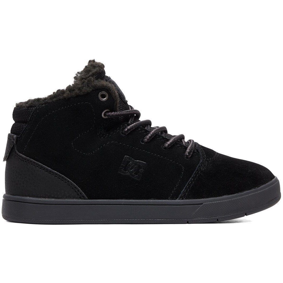 Ghete copii DC Shoes Crisis WNTWinter Mid-Top, Negru