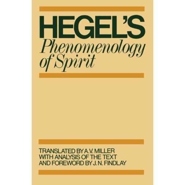 Phenomenology of Spirit