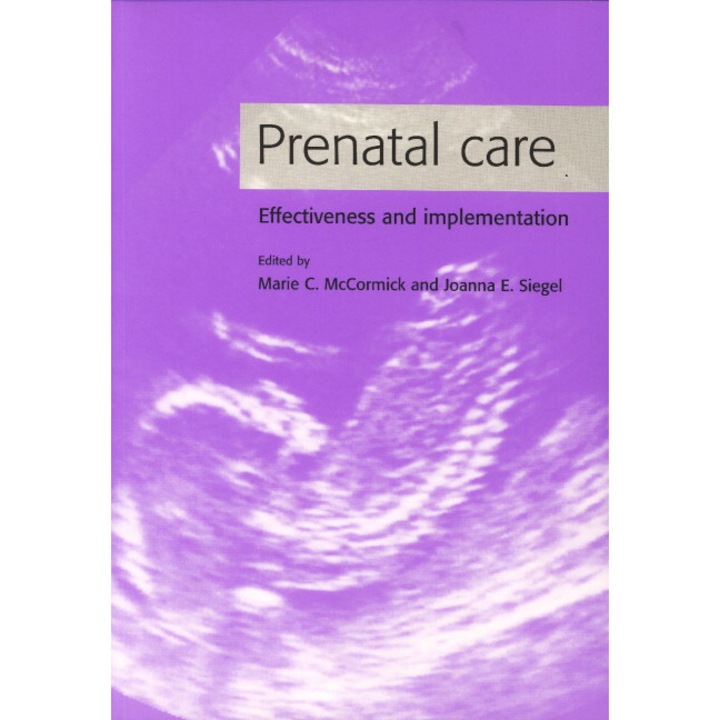 Prenatal Care de Marie C. McCormick