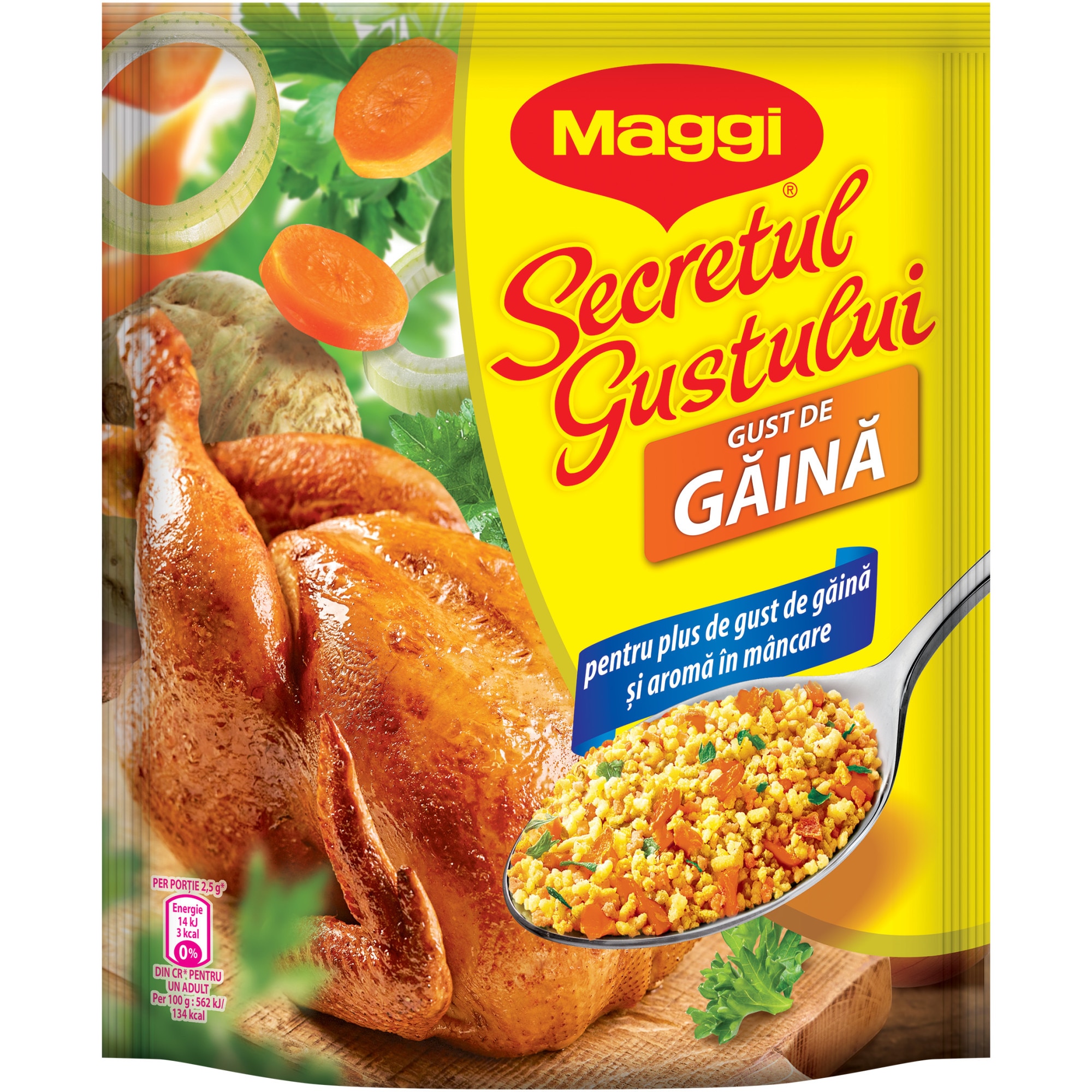 Baza pentru mancare cu gust de gaina Maggi Secretul Gustului, 400g
