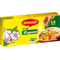 Pachet: 3 x Baza pentru mancare Cub Maggi cu gust de legume, 120g