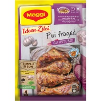 Pachet: 3 x Mix de condimente pentru pui fraged cu usturoi Maggi Idea Zilei, 30g