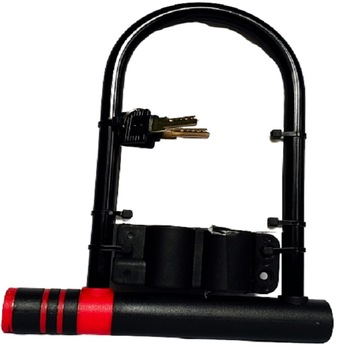 Incuietoare pentru bicicleta U-LOCK Tonyon Shackle, Otel ranforsat 12 mm, 2 chei, suport pentru rama Incuietoare pentru bicicleta U-LOCK Tonyon Shackle, Otel ranforsat 12 mm, 2 chei, suport pentru rama