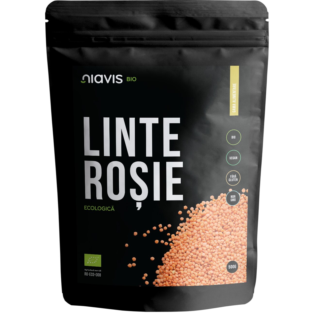Linte Rosie Ecologica/BIO 500g, Niavis