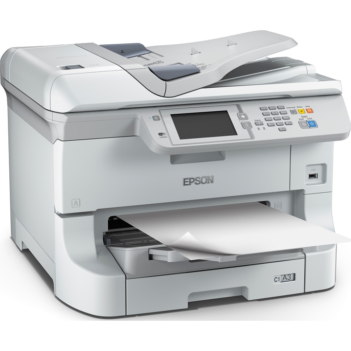 Multifunctional inkjet color Epson Workforce Pro WF-8590DWF, A3 ...