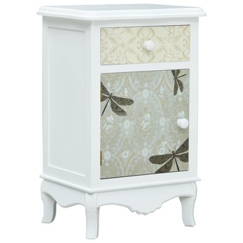 Noptiera vidaXL, MDF, 40 x 30 x 62 cm, Multicolour Noptiera vidaXL, MDF, 40 x 30 x 62 cm, Multicolour