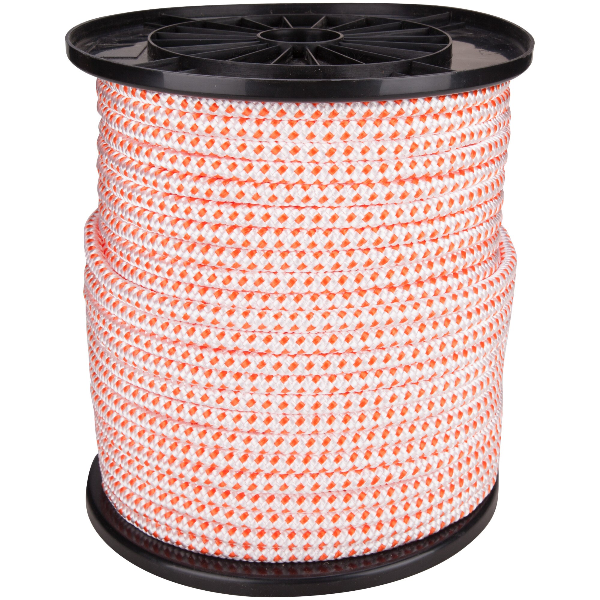 Cordelina PP EvoTools, 10mm x 100m, Alb/Portocaliu, Rola